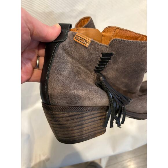 Pikolinos Suede Booties Boots Womens Size 40 - Picture 3 of 8